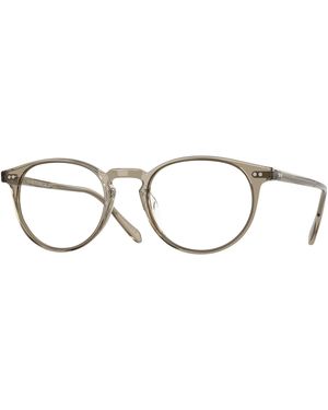 Oliver Peoples Ov5004 Riley-R 1745 Optical Frames Acetate Transparent Pantos Normal - Black