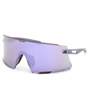adidas Originals Sp0100 Adidas Dunamis Pro 79Z Sunglasses Injected Mask Normal - Purple