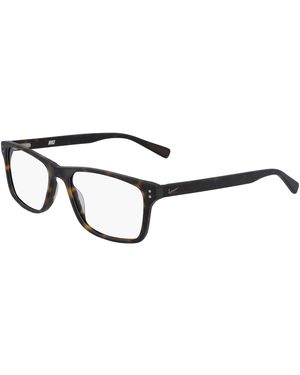Nike 7246 212 Optical Frames Acetate Squared Normal Photochromatic - Black