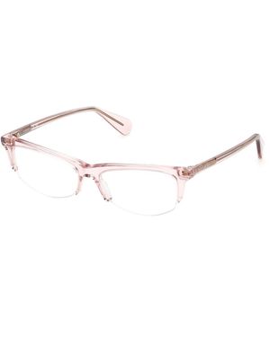 MAX&Co. Mo5240 72 Optical Frames Acetate Squared Normal - Black