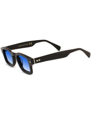 Xlab Eubea Sunglasses Acetate Squared Polarized - Black