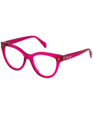 Blumarine Vbm844 03Gb Optical Frames Acetate Geometric - Black