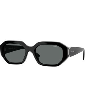 Vogue Eyewear Vo5675S W44/81 Sunglasses Nylon Geometric Polarized - Black