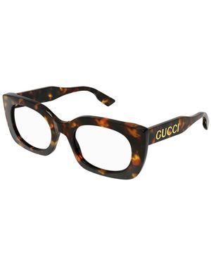 Gucci Gg1154O 003 Optical Frames Acetate Squared - Black