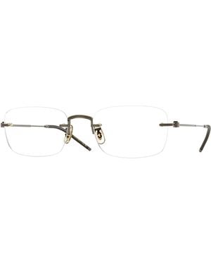Oliver Peoples Ov1359T Tk-10 5284 Optical Frames Titanium Transparent Squared Normal - Black