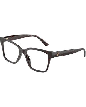 Jimmy Choo Jc3006U 5125 Optical Frames Acetate Transparent Pillow Normal - Black