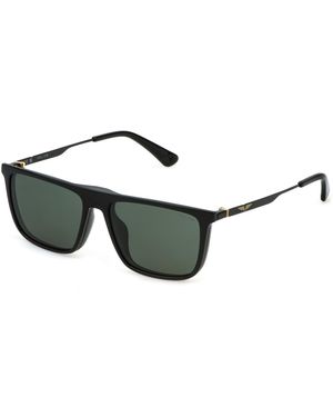 Police Uplp09 Origins Lite 27 Z42P Optical Frames Injected Squared - Black