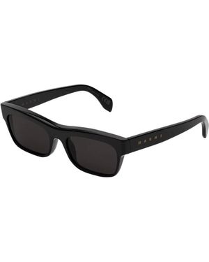 Marni 1Gr Angdoa Sunglasses Acetate Squared - Black