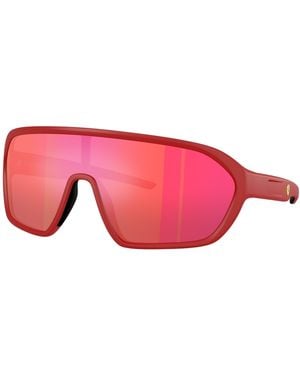 FERRARI SCUDERIA Fz6011U 514/6Q Sunglasses Injected Pillow Mirrored - Black