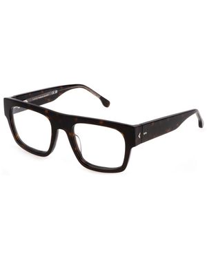 Lozza Vl4327 Riviera 3 0722 Optical Frames Acetate Squared - Black