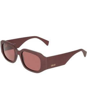 Liu Jo Lj820S 602 Sunglasses Bio-Inject Squared Normal - Black