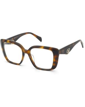 Blumarine Vbm895V 752 Optical Frames Acetate Squared - Black