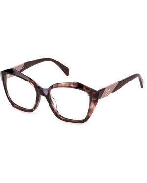 Blumarine Vbm850 0Z41 Optical Frames Acetate Geometric - Black