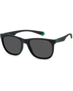 Polaroid Pld 2140/S 3Ol/M9 Sunglasses Plastic Squared Polarized - Black