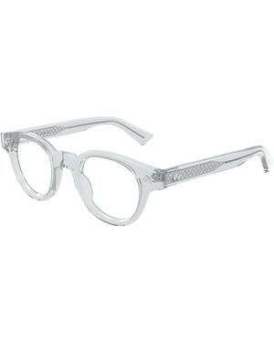 Bottega Veneta Bv1443O 003 Optical Frames Acetate Transparent Round - Black