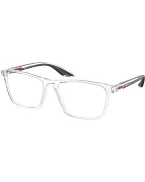 Prada Linea Rossa Ps 01Qv 2Az1O1 Optical Frames Nylon Pillow Normal - Black