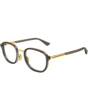 Bottega Veneta Bv1376O 004 Optical Frames Acetate Transparent Round - Black