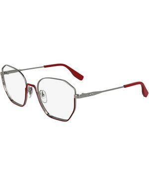 KARL LAGERFELD Kl356 638 Optical Frames Metal Squared Normal - Black