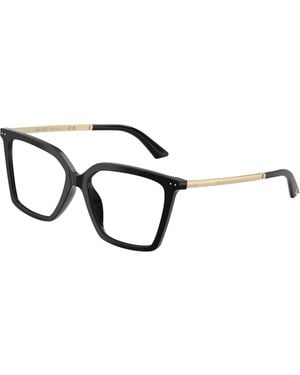 Jimmy Choo Jc3054U 5002 Optical Frames Acetate Transparent Cat Eye Normal - Black