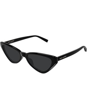 Saint Laurent Sl 944 001 Sunglasses Acetate Cat Eye - Black