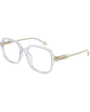 Chloé Ch0277Oa 002 Optical Frames Acetate Transparent Squared - Black