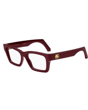 Etro 0082 Lhf Optical Frames Polyamide Squared Normal - Black