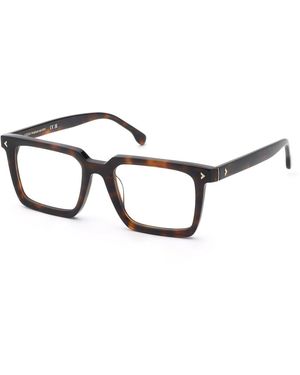 Lozza Vl4408 Sassari 3 714 Optical Frames Acetate Squared - Black
