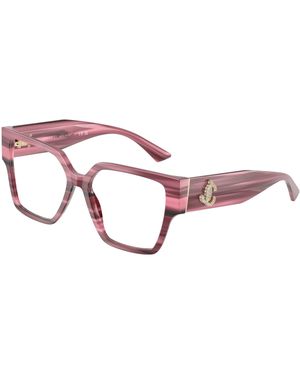 Jimmy Choo Jc3032B 5064 Optical Frames Acetate Squared Normal - Black