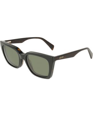 Liu Jo Lj2833Mag-Set 240 Optical Frames Acetate Squared Normal - Black