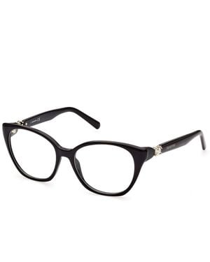 Swarovski Sk5432 001 Optical Frames Outlet Acetate Cat Eye Normal - Black