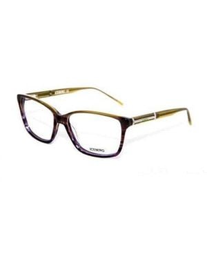 Iceberg Ic193 04 Optical Frames Outlet Plastic Squared - Black