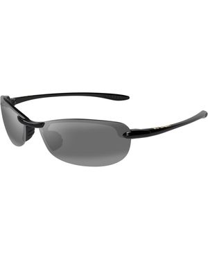 Maui Jim Mj0405S 001 Sunglasses Injected Round - Black