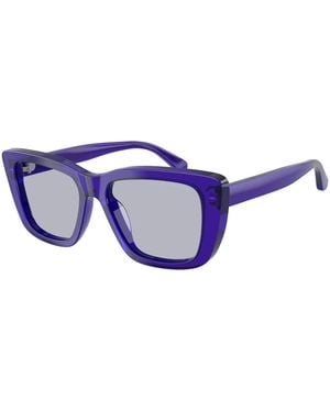 Emporio Armani Ea4246U 6253/1 Sunglasses Acetate Cat Eye Normal - Black