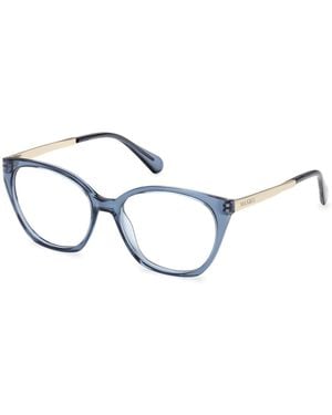MAX&Co. Mo5200 090 Optical Frames Injected Round Normal - Black