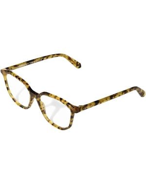 Off-White c/o Virgil Abloh Ow5025 Style 5025 1900 Optical Frames Acetate Geometric - Black