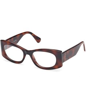 MAX&Co. Mo5184 052 Optical Frames Injected Geometric Normal - Black