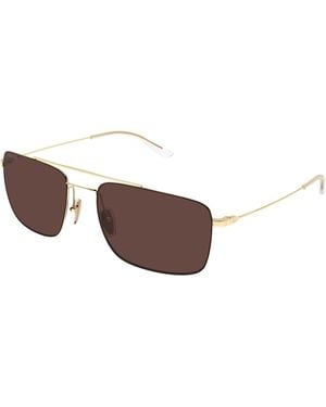 Gucci Gg2256Sa 003 Sunglasses Metal Squared - Black