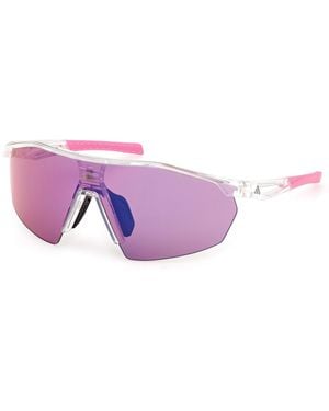 adidas Originals Sp0116 Anemos Light S 26Z Sunglasses Injected Mask Normal - Purple