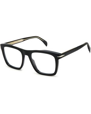 David Beckham Db 7020 807 Optical Frames Acetate Squared - Black