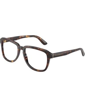 Dolce & Gabbana Dg4566 502/Sb Optical Frames Acetate Transparent Squared Normal - Black