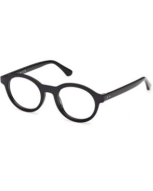 Web We5472 001 Optical Frames Acetate Round Normal - Black