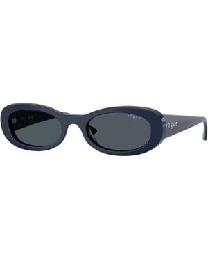 Vogue Eyewear Vo5582S 324087 Sunglasses Acetate Round Normal - Black