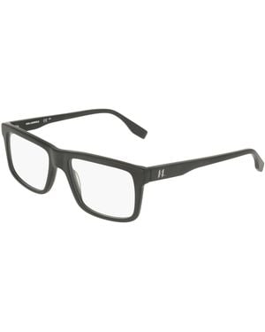 KARL LAGERFELD Kl6278 002 Optical Frames Acetate Squared Normal - Black