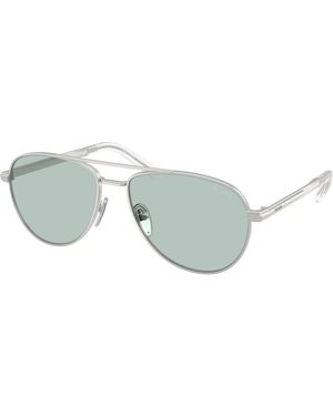 Prada Pr A54S 27540N Sunglasses Metal Pilot Normal - Black
