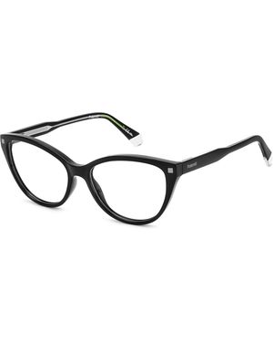 Polaroid Pld D493 807 Optical Frames Plastic Cat Eye - Black