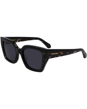 Ferragamo Sf2035S 004 Sunglasses Acetate Butterfly Normal - Black