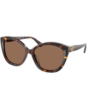 Ralph Lauren Rl8225U 500373 Sunglasses Acetate Butterfly Normal - Black