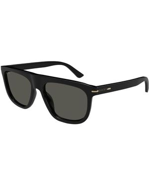 Gucci Gg1726S 001 Sunglasses Acetate Round - Black