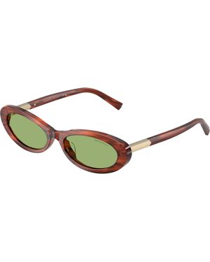 Tiffany & Co. Tf4250 8440/2 Sunglasses Acetate Round Normal - Black