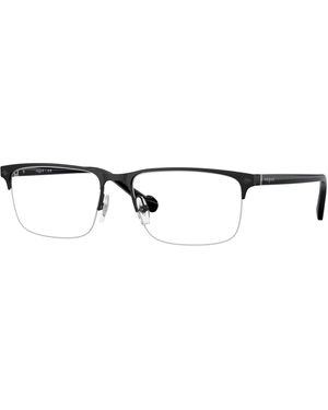 Vogue Eyewear Vo4292 352S Optical Frames Metal Squared Normal - Black